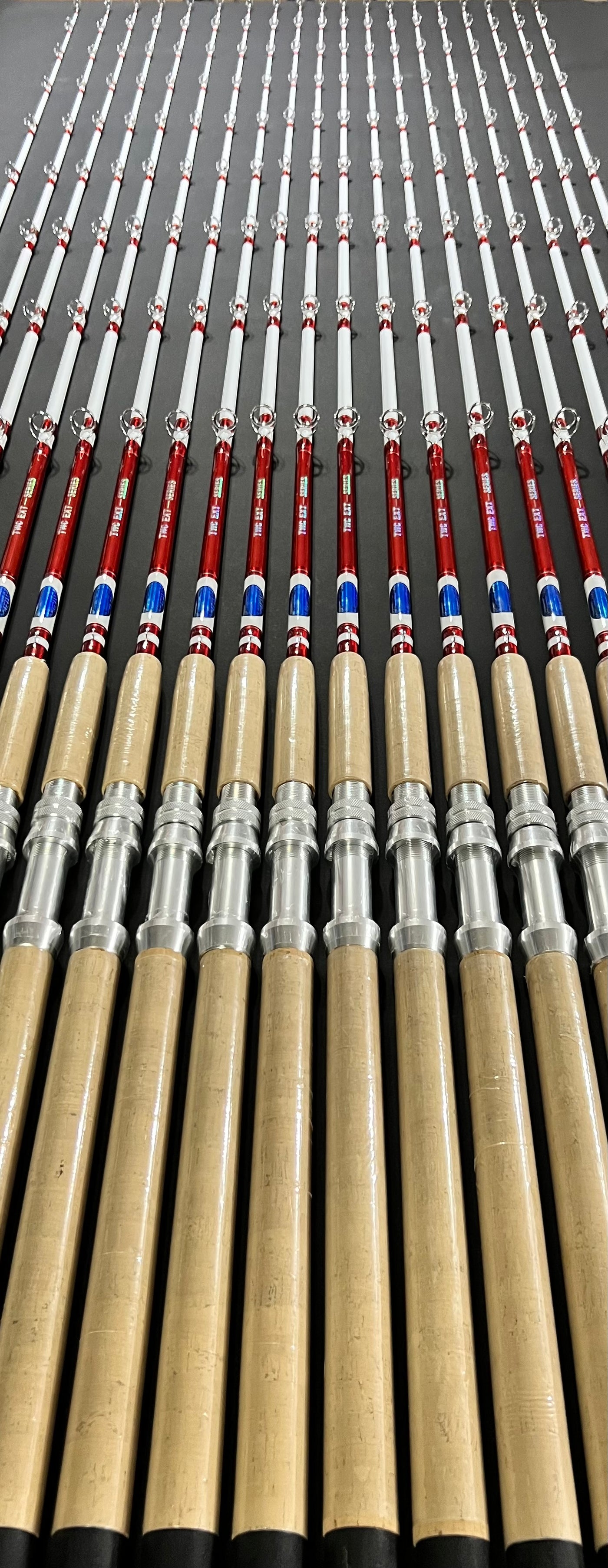 EXT White/Red Rod – Tangling With Catfish