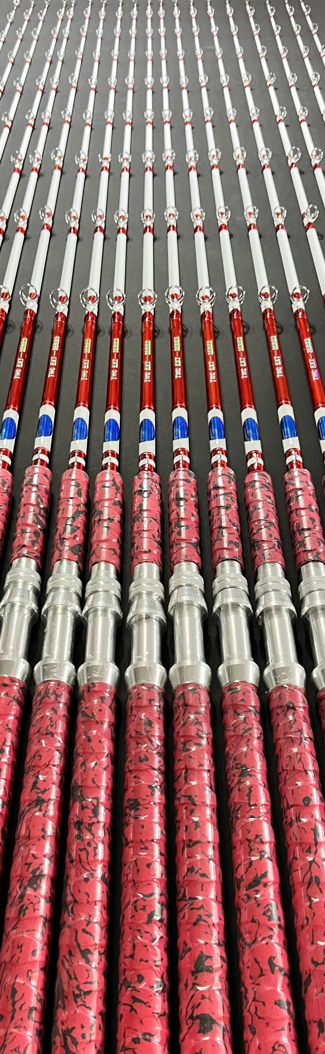 EXT White/Red Rod – Tangling With Catfish