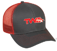 Snapback Gray/Red Trucker Hat